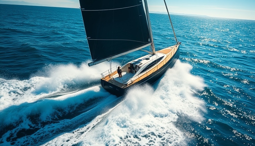 High-performance autopilots in action on a racing sailboat