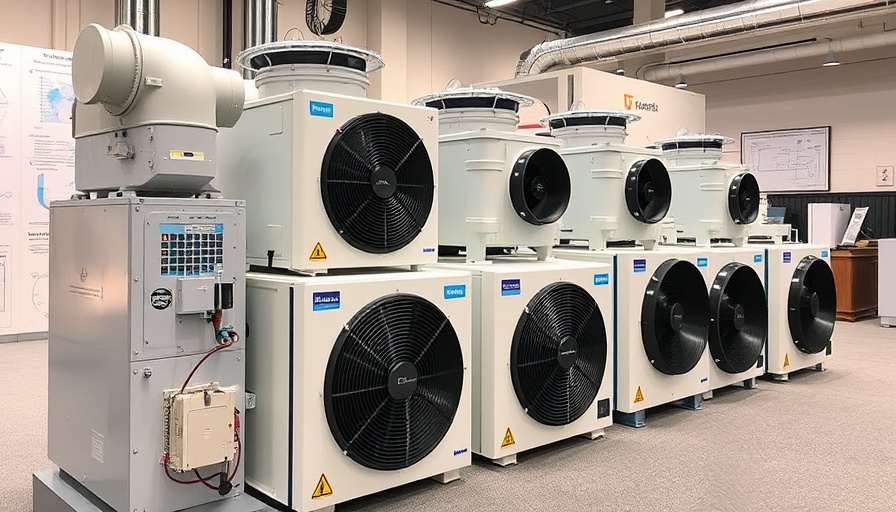 ERV and HRV systems in a Dallas showroom compared; efficient air solutions.