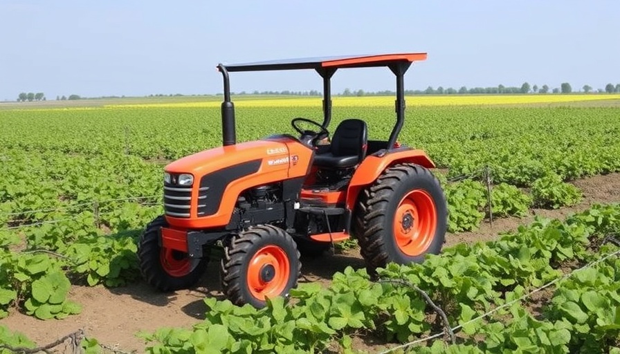 Little Electric Tractor Supports Better Crop Yields, Runs On Solar Power