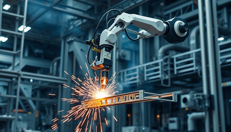 Advanced welding automation technologies in an industrial setting.
