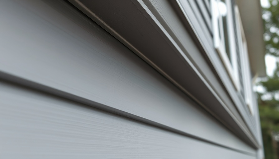 Close-up of building foam insulation and siding
