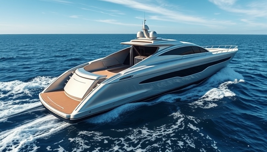 Modern Wallywhy150 yacht cruising in clear ocean waters