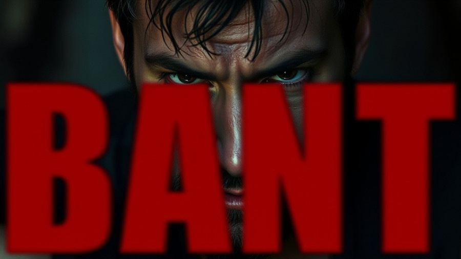 Intense movie poster for free screening The Running Man