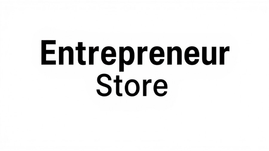 Minimalist logo of Entrepreneur Store.
