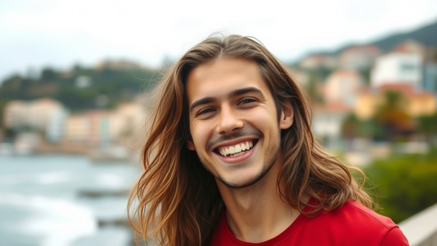 Smiling man in a coastal setting illustrating effective customer targeting for growth.