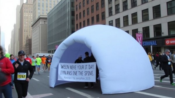 Openigloo’s Humorous Guerrilla Strategy Stays the Course at the NYC Marathon