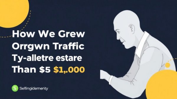 How We Grew Organic Traffic By 5x With Less Than $1,000 a Month