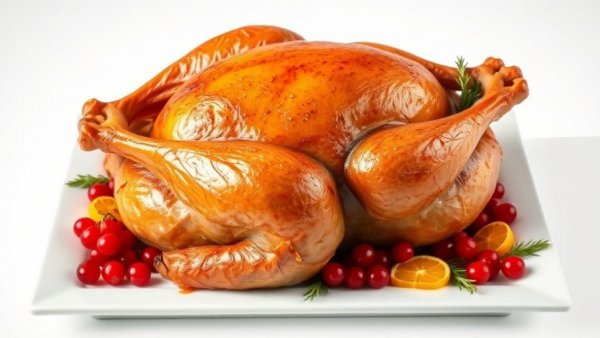 Wake Forest Turkey Giveaway - roasted turkey on a platter