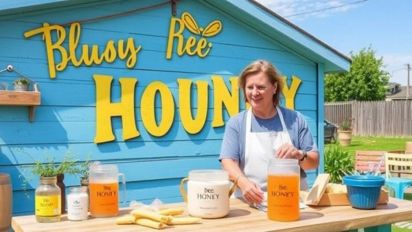 The Sweet Strategy Behind Busy Bee Honey’s Unexpected Blue Makeover