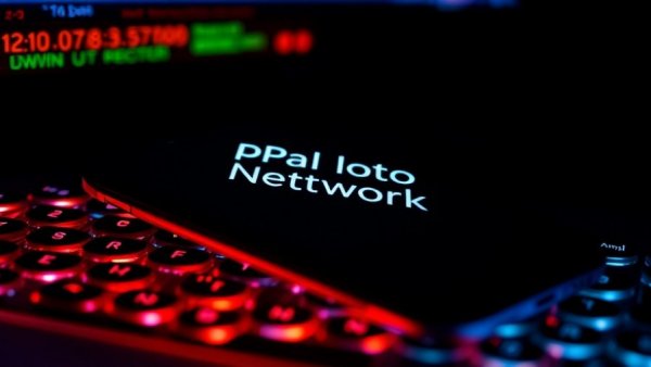 Technology observability trends with Palo Alto Networks on LED keyboard.