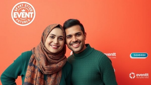Local events in Durham promotional banner with two smiling people.