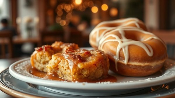 Winston-Salem cozy winter experiences with winter dessert plate.