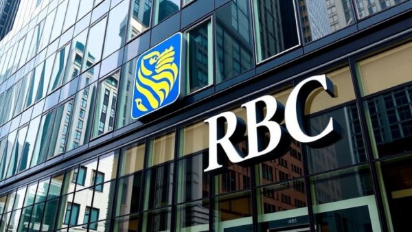 RBC corporate building highlighting AI enterprise value in urban setting.