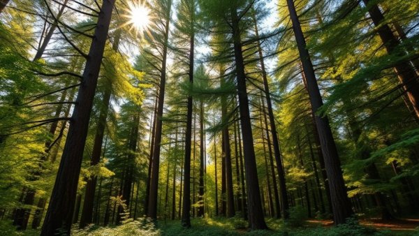 Sunlit forest symbolizing Corporate Social Responsibility and Public Lands