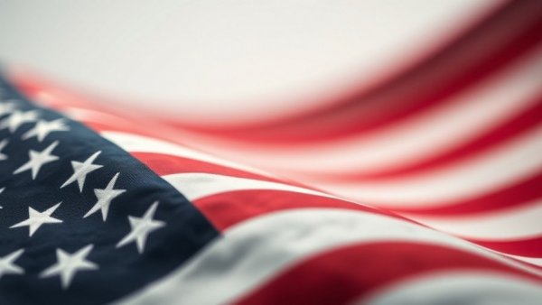 Patriotic American flag detail, waving with texture, recycle American flag.