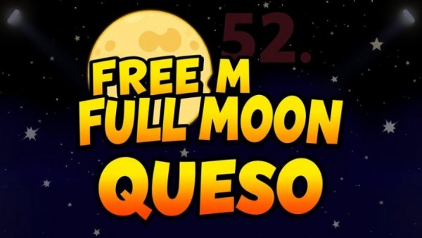 Free Chips and Queso Full Moon promotion with moon and queso.