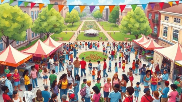 Poster for Cultural Festivals in Durham celebrating Black History Month.