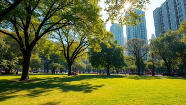 Moore Square Walking Tour showcasing sunny park with trees