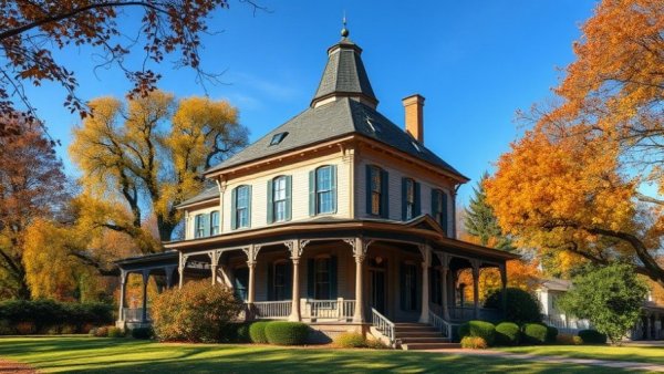 Historic house in park setting, Poetry in the Park Raleigh ambiance.