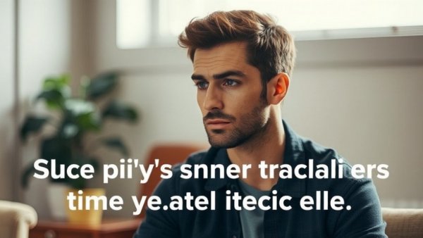 Man in casual setting with text overlay about resale sellers.