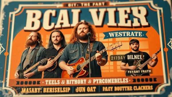 Promotional flyer for Pickin’ in the Park Knightdale event.
