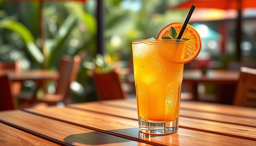 Inviting cocktail at best bars and bites in Wake and Durham Counties.