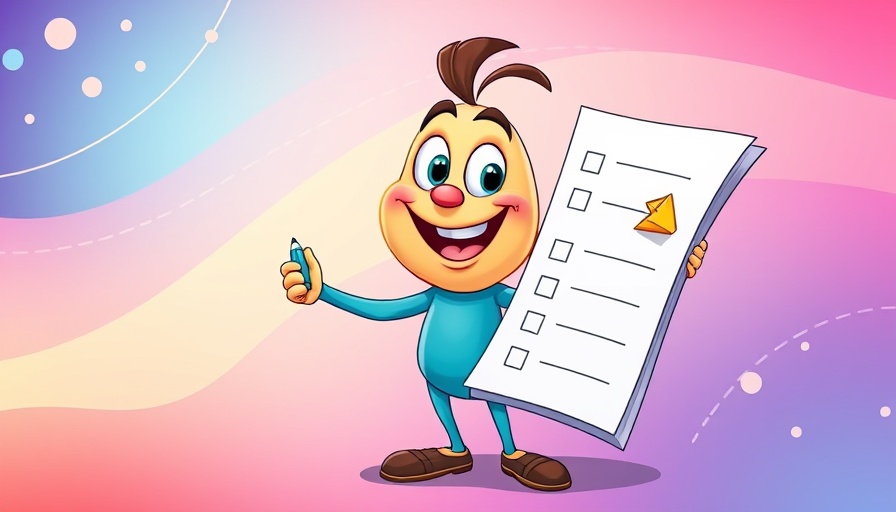 Illustration of employee onboarding process with checklist