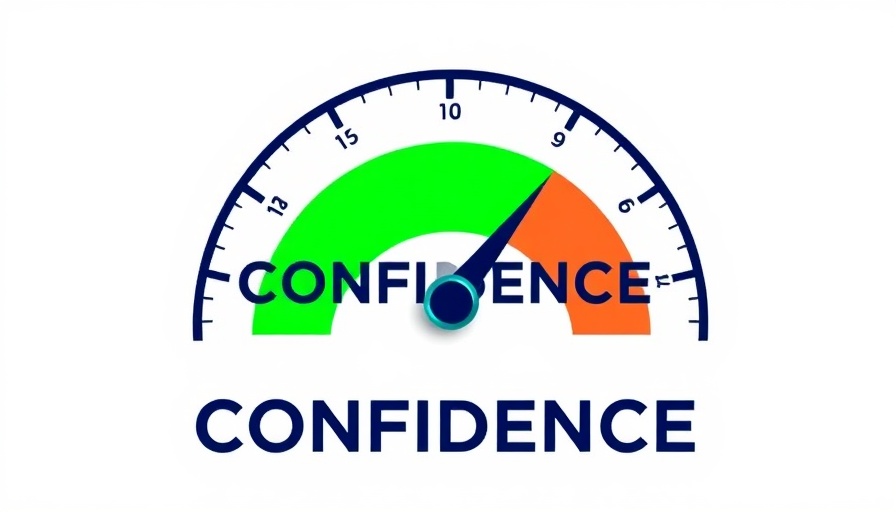 Confidence meter indicating high confidence for SMB financial strategies.