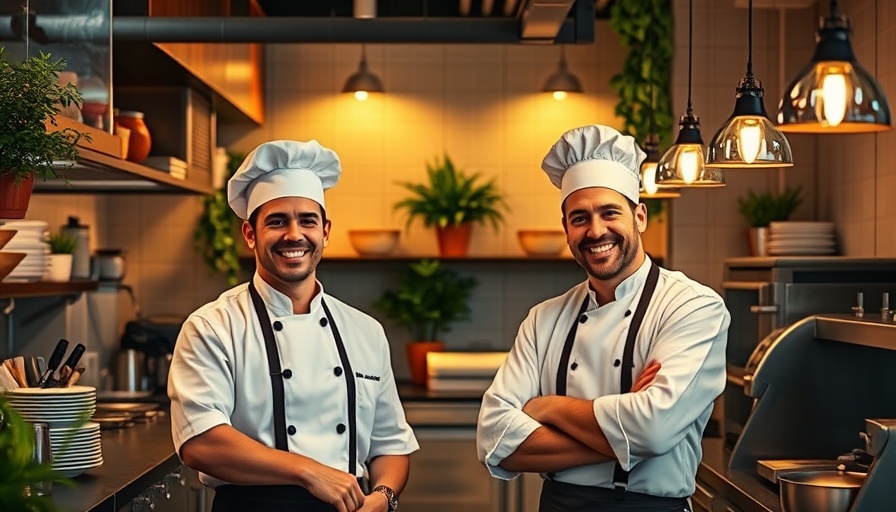 Chefs in hotel kitchen reducing food waste.