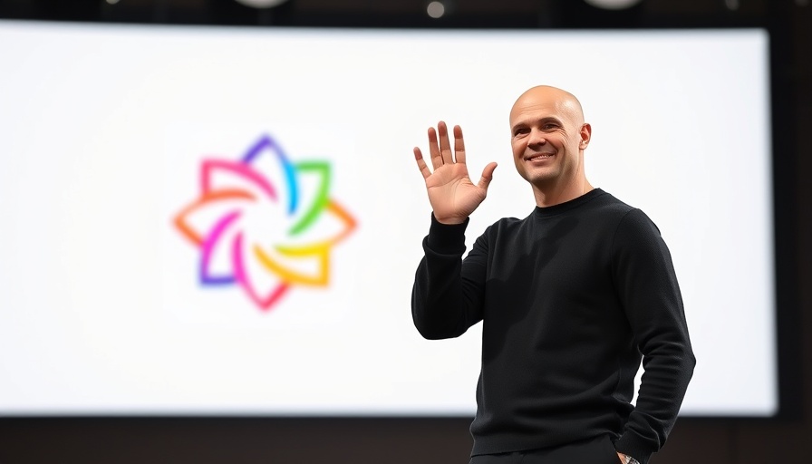 Microsoft remote work policy changes presentation with speaker.
