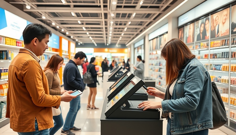 Buy Now Pay Later impact on retail showcasing digital interaction.