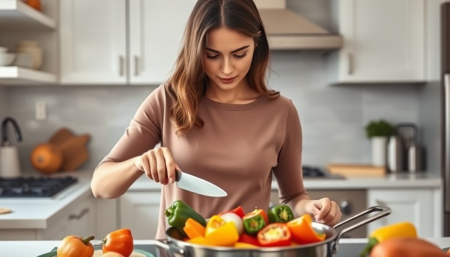 Woman prepping vegetables in kitchen, symbolizing dining dollars shift