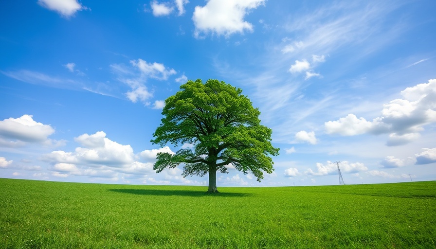 Majestic tree in a green field inspires saving one square mile of wilderness.