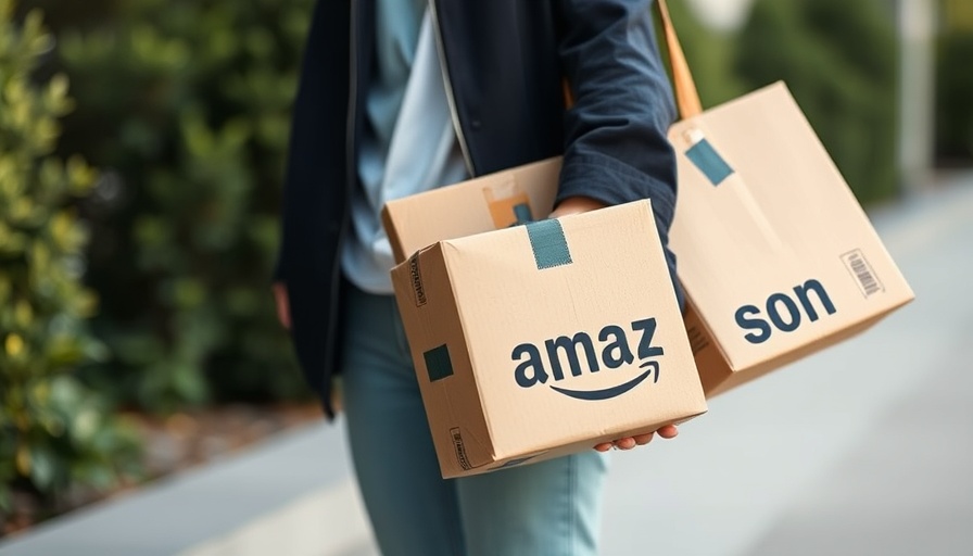 Amazon Labor Day Sale 2025 packages being delivered