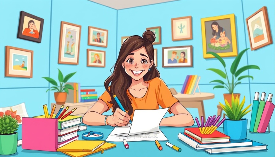 Cartoon woman exploring Google Keep alternatives with notes.
