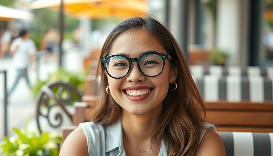 Smiling woman enjoying a sunny day outdoors, North Carolina travel destinations.