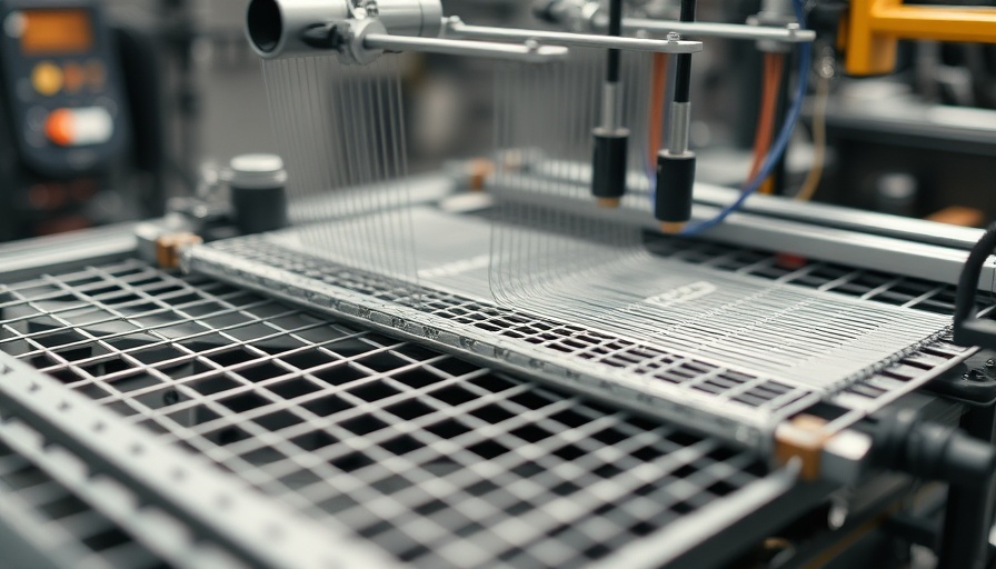 Innovative machine weaving metal mesh for low-carbon construction