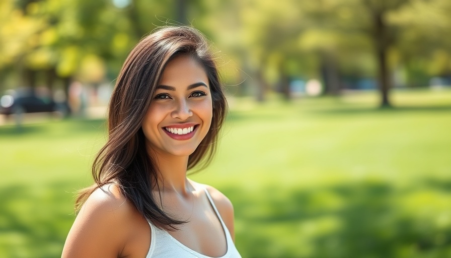 Confident woman outdoors, representing crisis communication strategy.