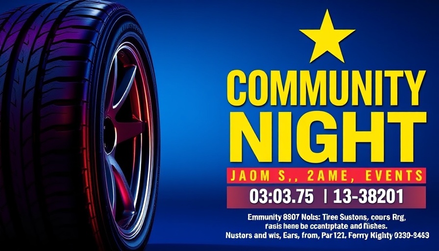 Apex Night Out Touch-a-Truck event poster with date and location.