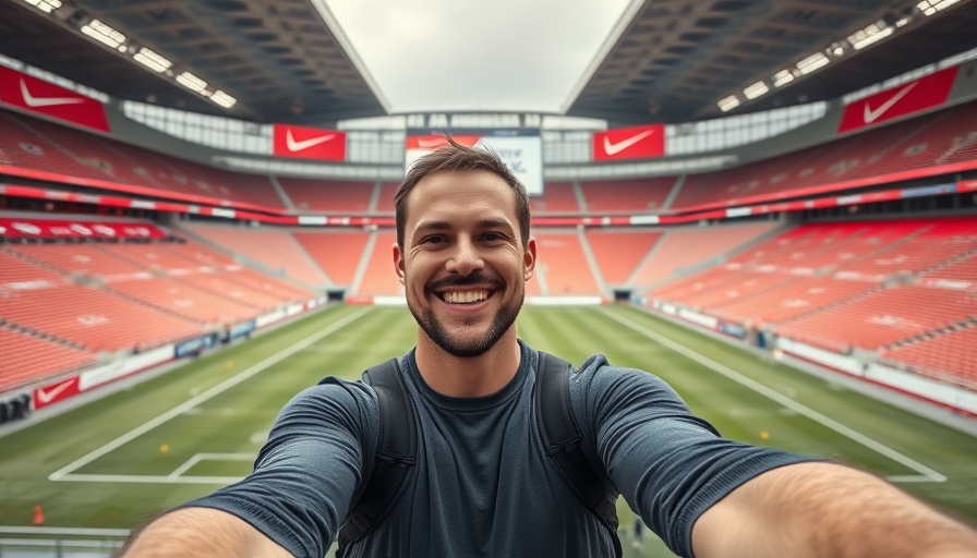 Verizon branded stadium promoting FIFA World Cup sponsorship strategy.