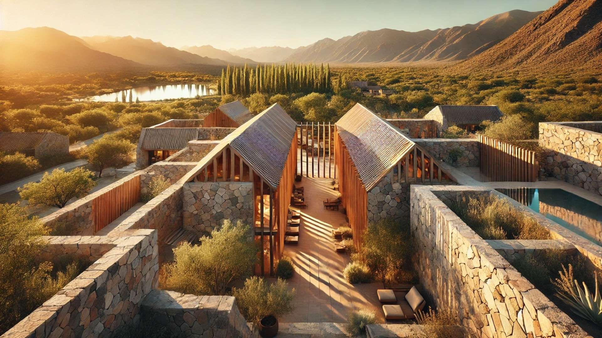 Entre Pircas Suites — a tranquil fusion of rustic stone architecture and natural beauty in the serene landscape of Córdoba, Argentina