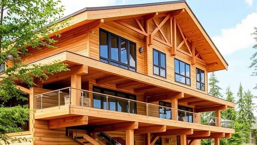 Mass timber: sustainable construction with economic impact and green building benefits.
