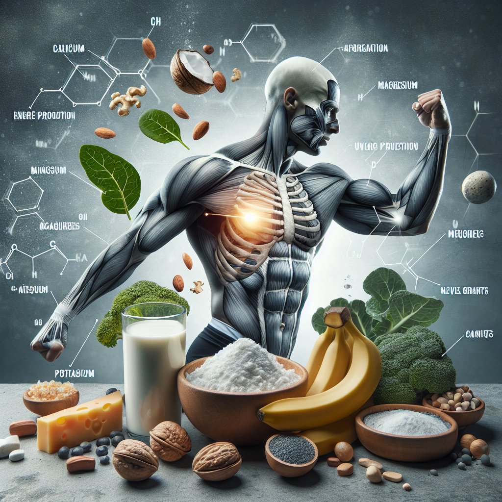 Calcium, Magnesium and Potassium play a crucial role in supporting exercise performance