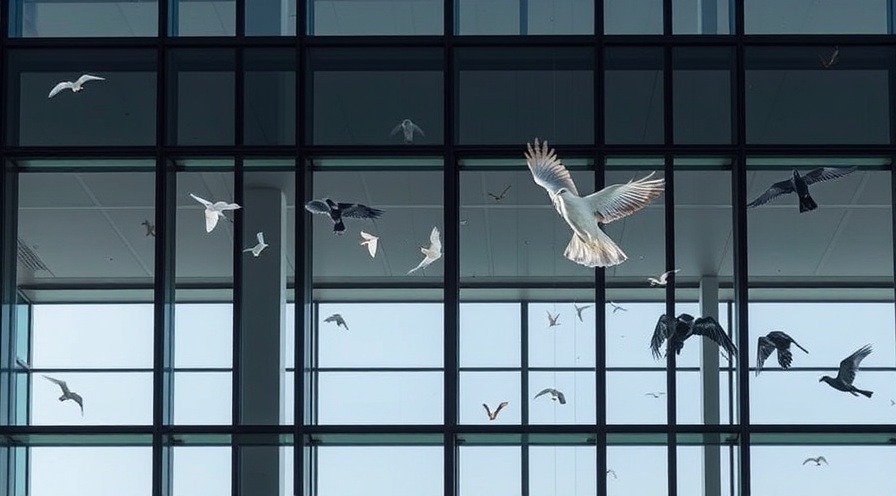 BirdSmart Bird Safe Glass enhances architectural sustainability and prevents bird collisions.