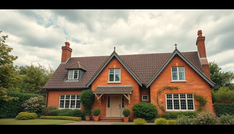 Brick house roof durability showcased for roof longevity.