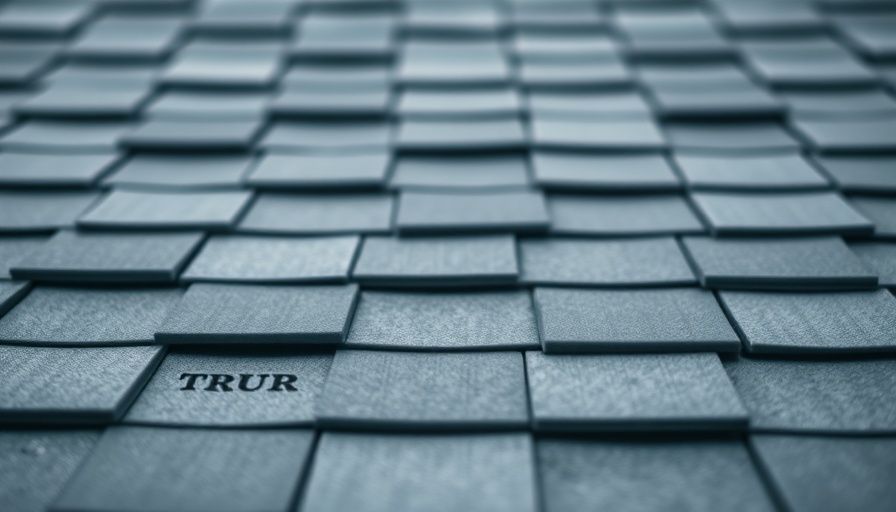 Roofing Shingle Package header on blurred shingle background.