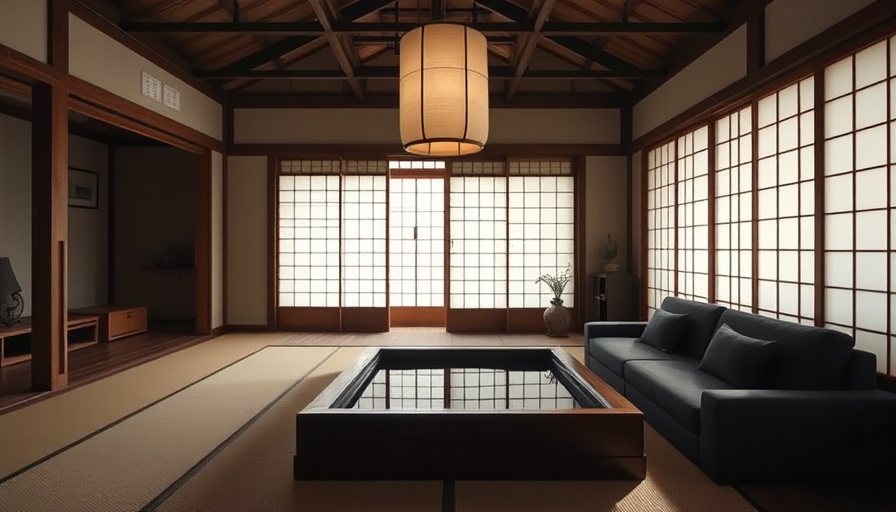 Serene interior of Hotel Nazuna with Japanese zen elements.