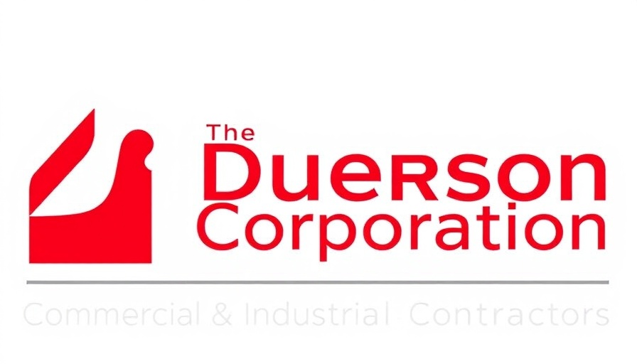 The Duerson Corporation logo for roofing contractors