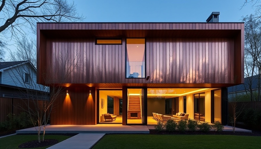 copper facade wraps minimalist timber interiors of pandolfini architects’ glen iris house