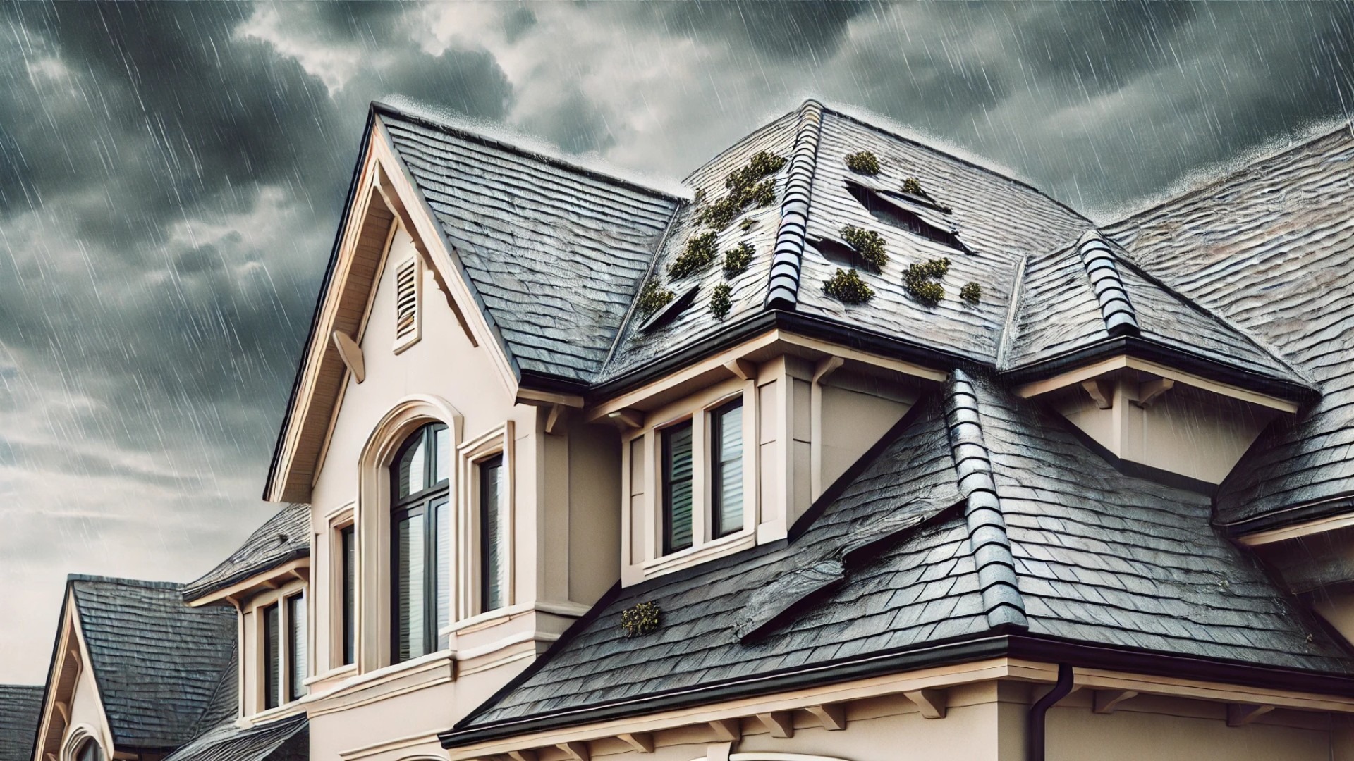 roof damage and weather-related effects